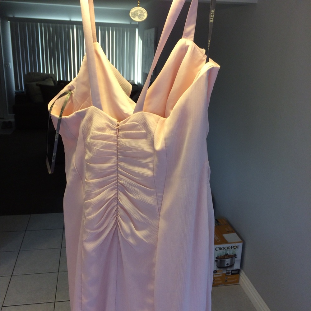 Beautiful pink bridesmaid dress